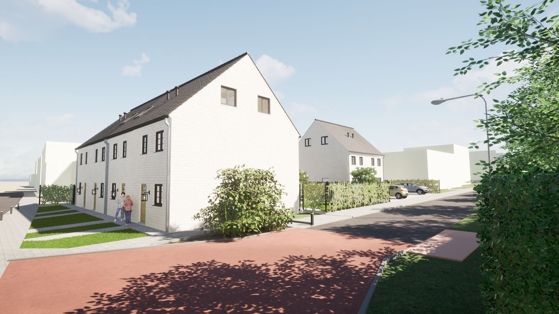 Zero Energy Woningen in Staden, project Hogeschuur